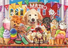 Trefl UFT Cuteness Overload puzzle: Kutyák egy édességbolt előtt 1000 darab