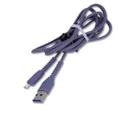 maXlife MXUC-04 microUSB kábel 1m OEM0100847 lila