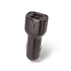 maXlife MXCC-01 autós töltő USB 2.4A lightning OEM0400067 fekete