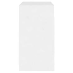 Greatstore fehér forgácslap tálalószekrény 70 x 40 x 73,5 cm
