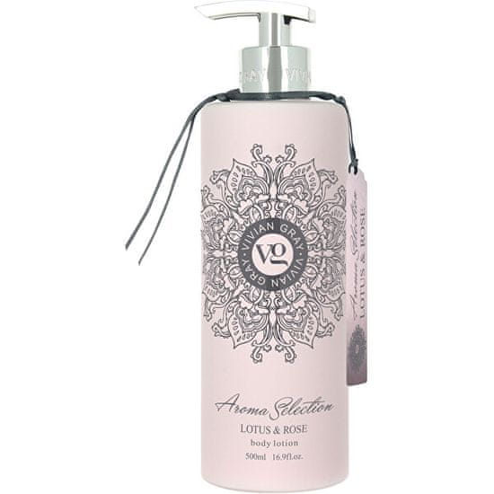 Vivian Gray Testápoló Aroma Selection Lotus & Rose (Body Lotion) 500 ml