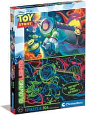 Clementoni Világító puzzle Toy Story 104 darab
