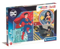 Clementoni Puzzle DC Comics 3x48 darab