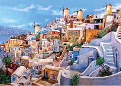 Cherry Pazzi Puzzle Colors of Santorini 1000 db