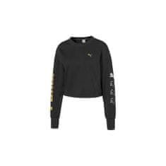 Puma Pulcsik fekete 176 - 181 cm/L Rebel Crew Sweat TR