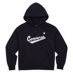 Converse Pulcsik fekete 163 - 167 cm/S Scripted Logo Fleece Hoodie