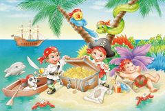 Schmidt Puzzle Pirates 3x48 darab