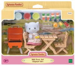 Sylvanian Families BBQ piknik szett elefánttal