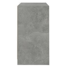 Greatstore betonszürke forgácslap tálalószekrény 70 x 41 x 75 cm