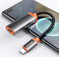 Mcdodo MCDODO SERII ORYX ADAPTER USB-C 2X USB-C CA-0520-HOZ