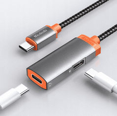 Mcdodo MCDODO SERII ORYX ADAPTER USB-C 2X USB-C CA-0520-HOZ