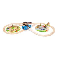 Bigjigs Toys Bigjigs Rail Train Construction 50 darab