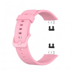 BStrap Silicone szíj Huawei Watch Fit, light pink