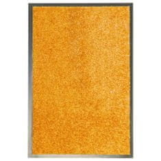 Vidaxl narancssárga kimosható lábtörlő 40 x 60 cm 323451