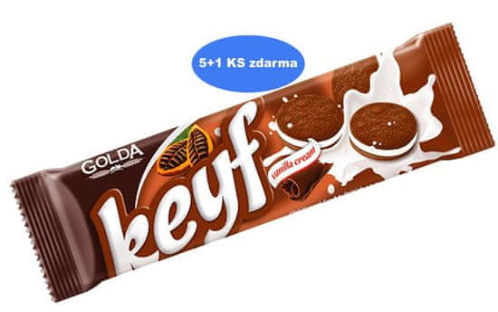 Golda Keyf kakao - süti 50g (5+1 ingyenes)