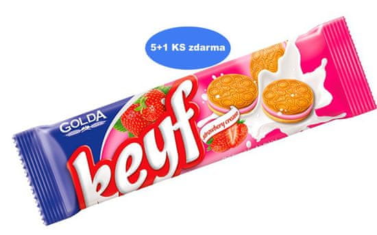 Golda Keyf strawberry - süti 50g (5+1 ingyenes)