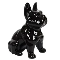 Fernity Francia bulldog figura L fekete