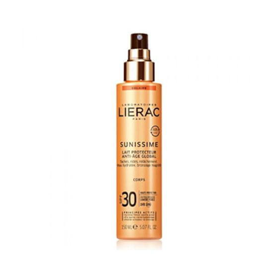 Lierac Hidratáló testápoló SPF 30 Sunissime (Global Anti-Aging Hawaiian Tropic Protective Milk) 150 ml