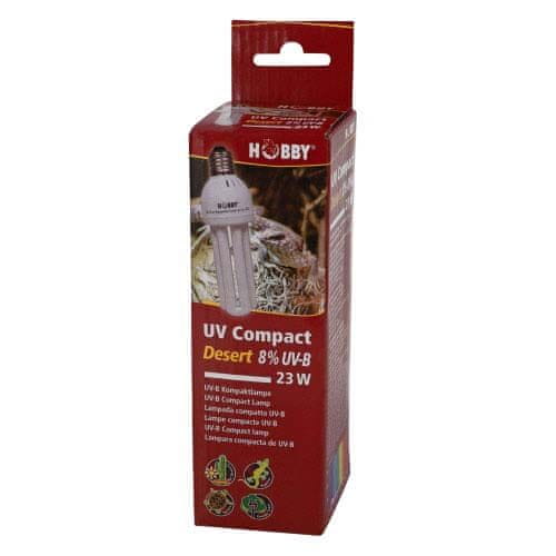 HOBBY Terraristik HOBBY UV Compact 23W, 8%UV-B energetikus takarékfénycső