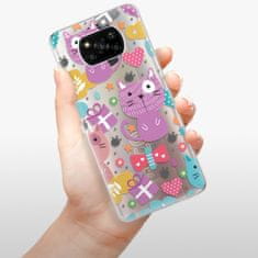 iSaprio Cat pattern 01 szilikon tok Xiaomi Poco X3 Pro / X3 NFC