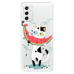 iSaprio Cat with melon szilikon tok Samsung Galaxy M52 5G