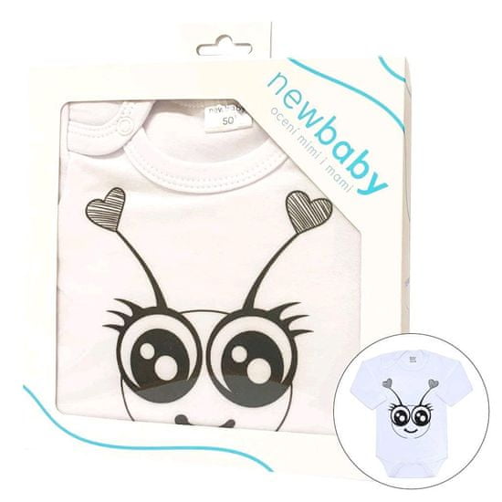 NEW BABY Baba hosszú ujjú bodysuit Animal Ladybug - ajándékcsomag - 68 (4-6m)