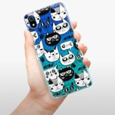 iSaprio Cat pattern 03 szilikon tok Xiaomi Redmi 7A