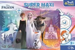Trefl Kétoldalas puzzle Ice Kingdom SUPER MAXI 24 db