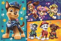 Trefl Kétoldalas puzzle Paw Patrol: The Merry Bunch of SUPER GIANT 15 db