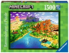 Ravensburger Minecraft puzzle: World of Minecraft 1500 darab