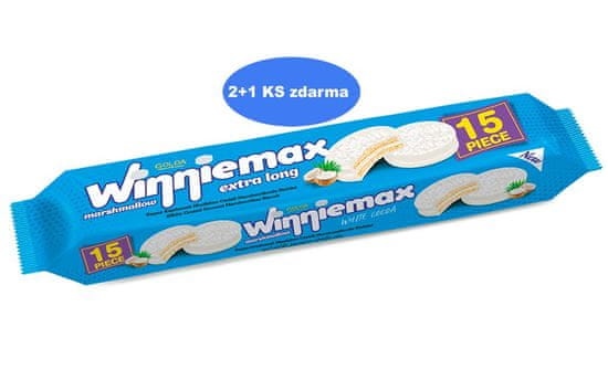 Golda Winniemax - bel kokosov piškot 275g (2+1 gratis)