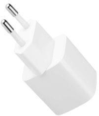 FIXED Mini hálózati töltő USB-C kimenettel és PD támogatással, 30W, FIXC25-C-WH, fehér