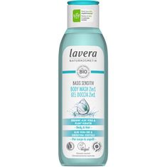 Lavera Semleges természetes illatú tusfürdő száraz és érzékeny bőrre 2 az 1-ben Basis sensitiv (Body Wash)