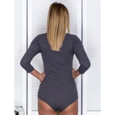 Factoryprice Női fűzős bodysuit LIPA szürke PL-BO-4296.03_259025 S