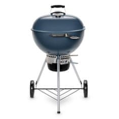 WEBER Master-Touch GBS C-5750 grill, átmérője 57 cm, szürke-kék tisztítórendszerrel