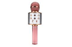 CoolCeny Vezeték nélküli Bluetooth karaoke mikrofon - Rózsaszín
