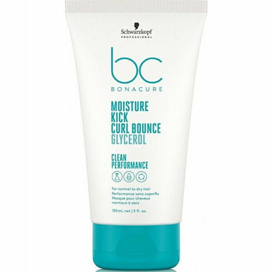 Schwarzkopf Prof. Öblítést nem igénylő krém göndör és hullámos hajra Moisture Kick (Curl Bounce) 150 ml