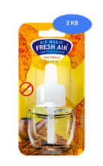 Fresh Air tartalék utántöltő elektromos légfrissítő 19 ml Anti Tobacco (2 db)