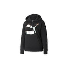 Puma Pulcsik fekete 158 - 163 cm/XS Classics Logo Hoodie