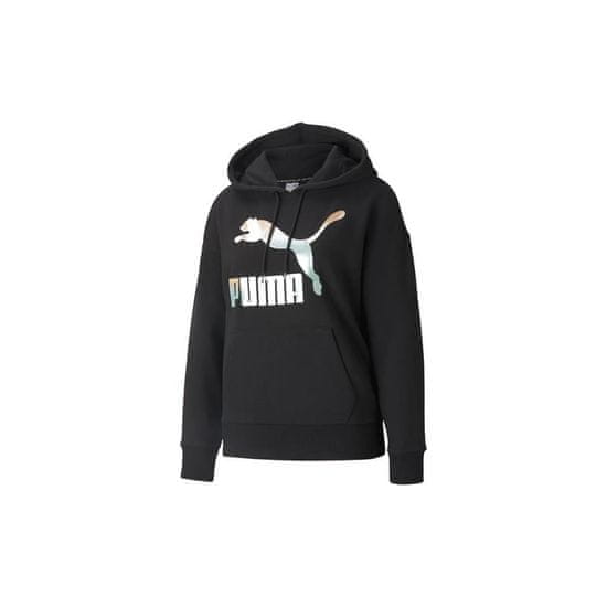 Puma Pulcsik fekete Classics Logo Hoodie