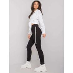 RUE PARIS Női pamut leggings Eve RUE PARIS fekete RV-LG-7367.90P_381184 S-M