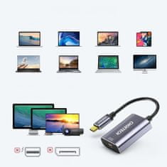 Choetech HUB-M06 adapter USB-C / Mini DisplayPort 4K 60Hz, szürke