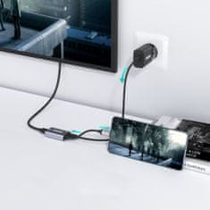 Choetech HUB-M06 adapter USB-C / Mini DisplayPort 4K 60Hz, szürke