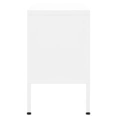 shumee fehér acél TV-szekrény 105 x 35 x 50 cm