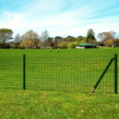 shumee Euro Fence zöld acélkerítés 10 x 1,5 m