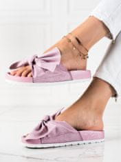 Amiatex Női papucs 89275 + Nőin zokni Gatta Calzino Strech, rózsaszín árnyalat, 37