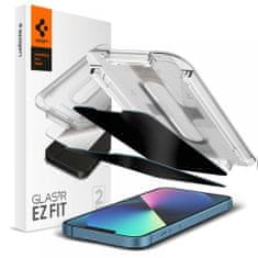 Spigen EDZETT ÜVEG SPIGEN GLAS.TR "EZ FIT" 2 CSOMAGOS IPHONE 13/13 PRO ADATVÉDELEM