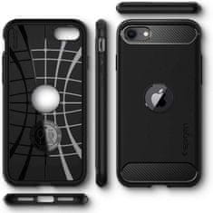 Spigen SPIGEN RUGGED ARMOR IPHONE SE 2020/2022 FEKETE