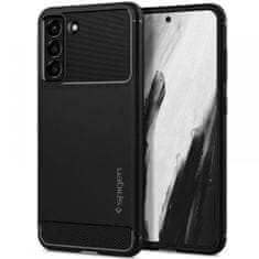 Spigen SPIGEN RUGGED ARMOR GALAXY S21 FE MATTE FEKETE