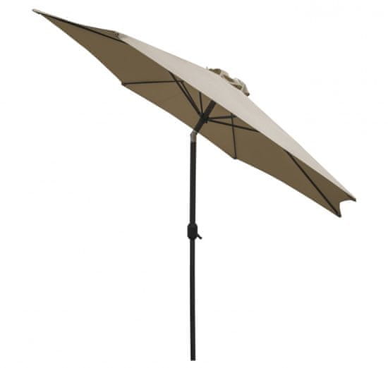 Linder Exclusiv Dönthető napernyő 300 cm Szürkésbarna